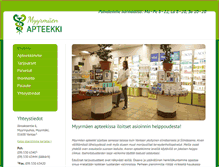 Tablet Screenshot of myyrmaenapteekki.fi
